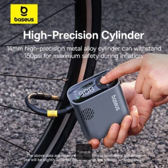 Baseus Primetrip Series Portable Bike Pump Cosmic Black